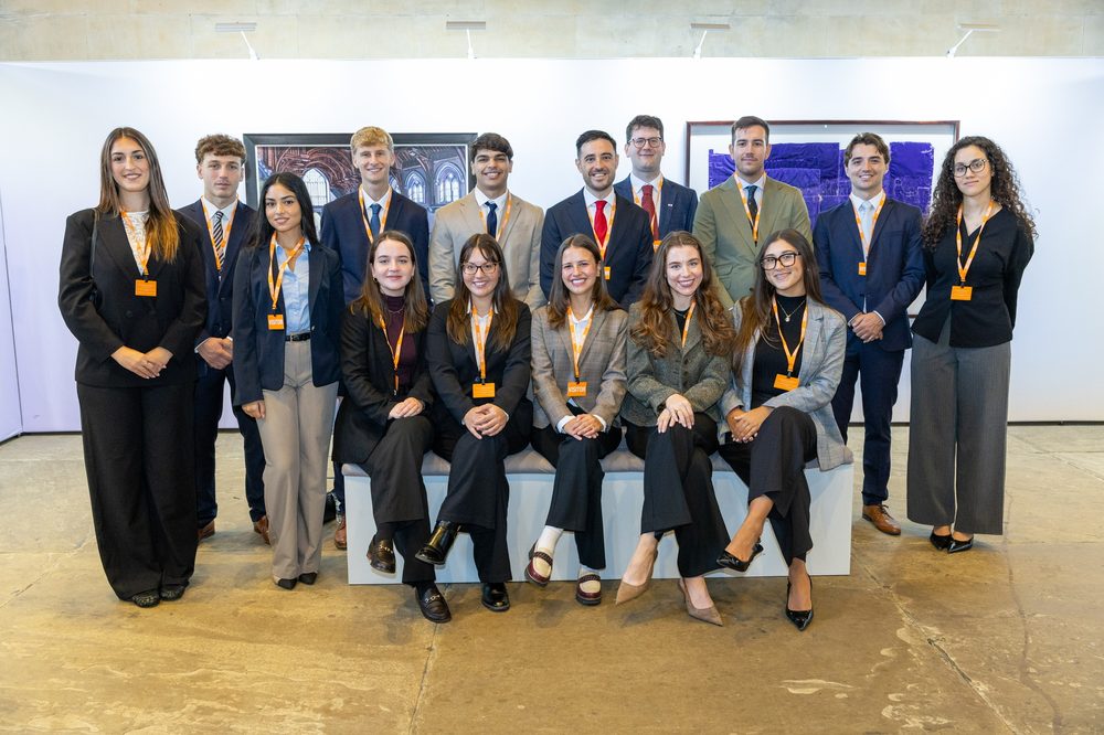 The Gibraltar scholars in London before the program